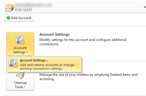 Account Settings